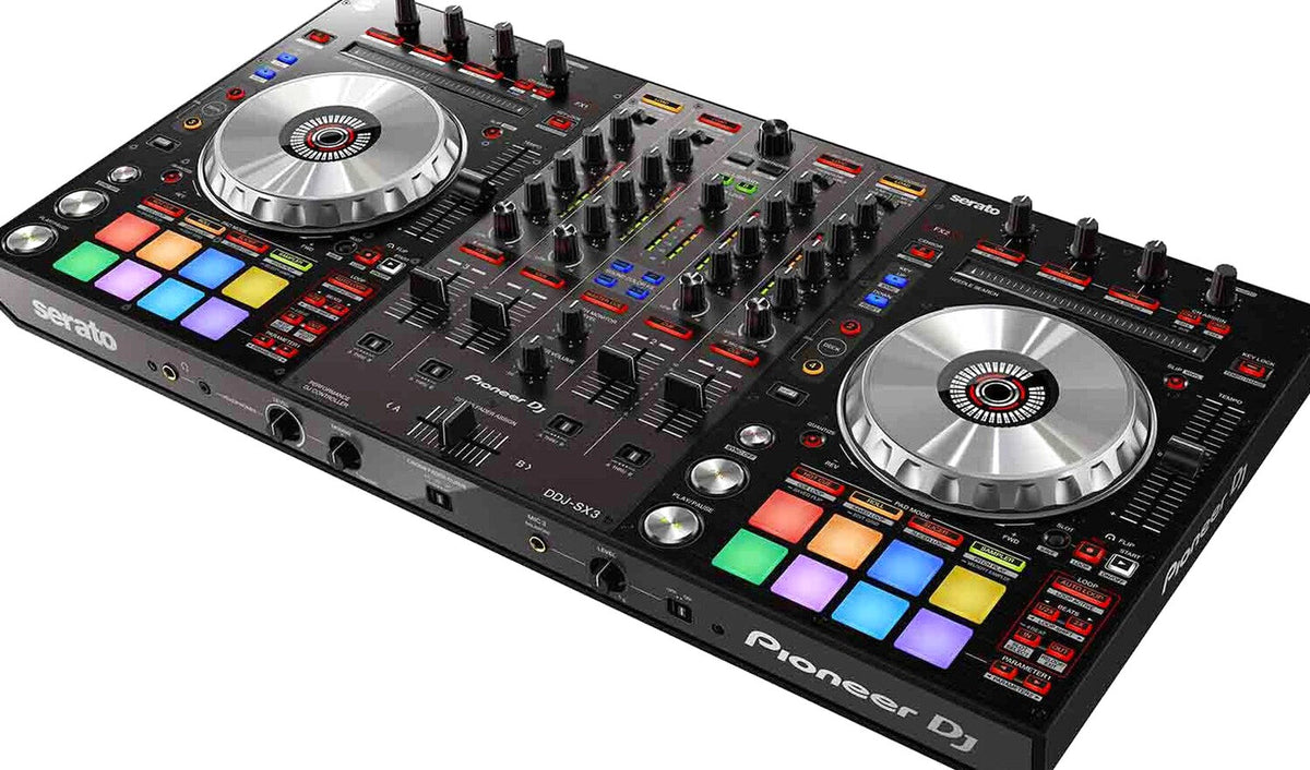 Pioneer DJ DDJ-SX3 4-Channel DJ Controller For Serato DJ Pro - DDJ-SX3