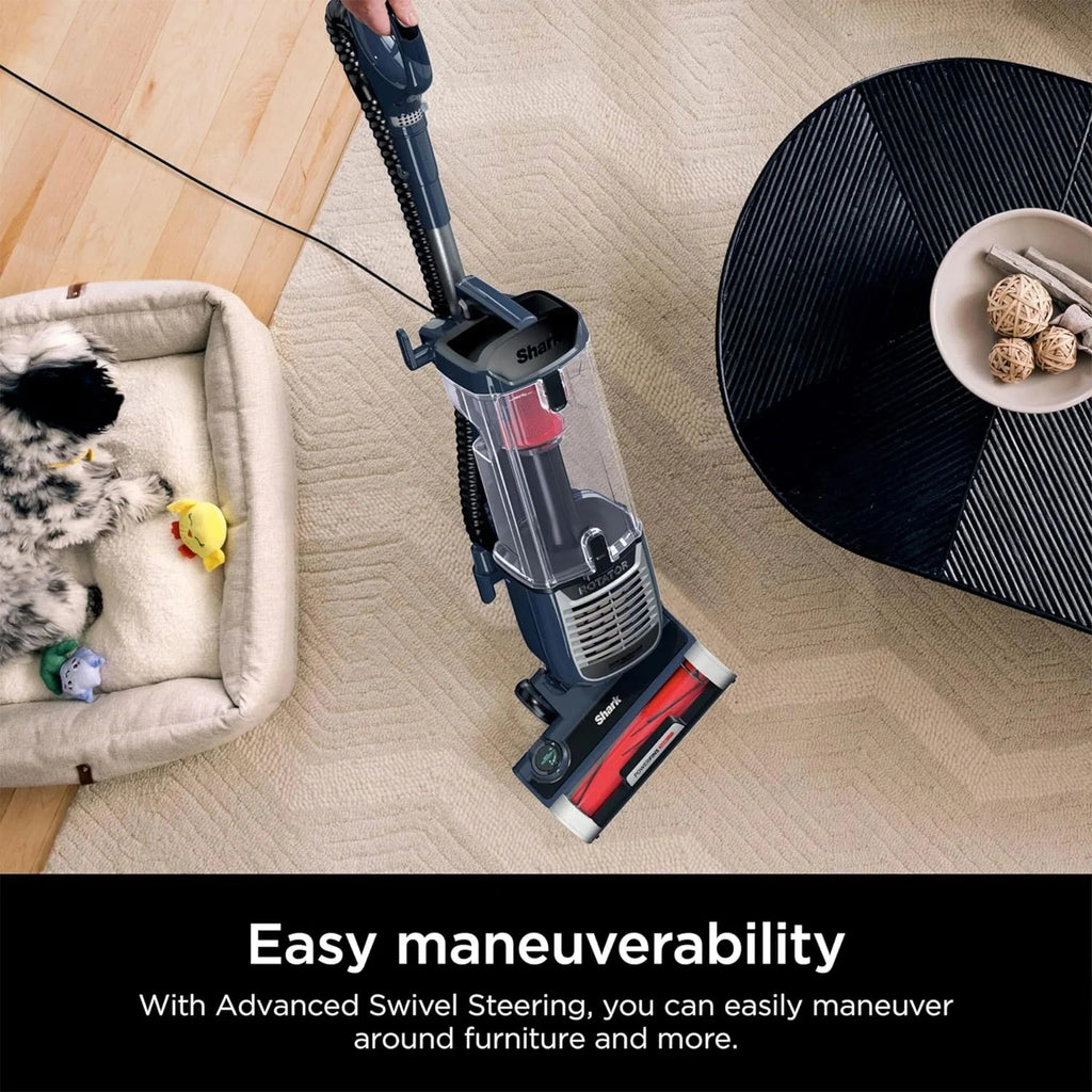Shark Rotator Bagless Upright Pet Hair Vacuum Cleaner, Navy - Open Box