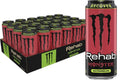 Monster Energy Rehab Watermelon Energy Drink, 15.5oz, 24-Pack, 150mg Caffeine