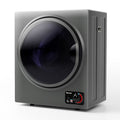 Costway Compact Electric Laundry Dryer, 1.5 cu. ft., 10 lbs, Stainless Steel - Wall Mounted