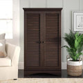Bredevoort Manufactured Wood Armoire - 61 in H x 35.5 in W x 16.75 in D