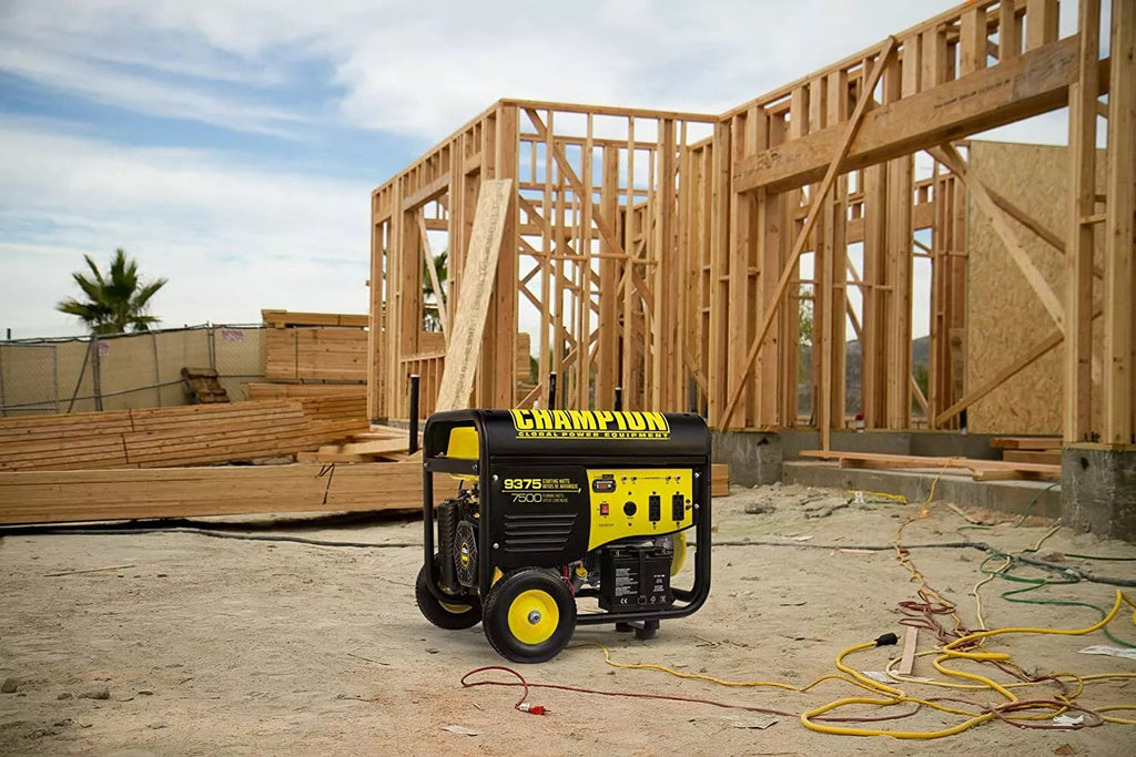 Portable Gas-Powered Generator, 9,375-Watt, RV-Ready - Remote Start