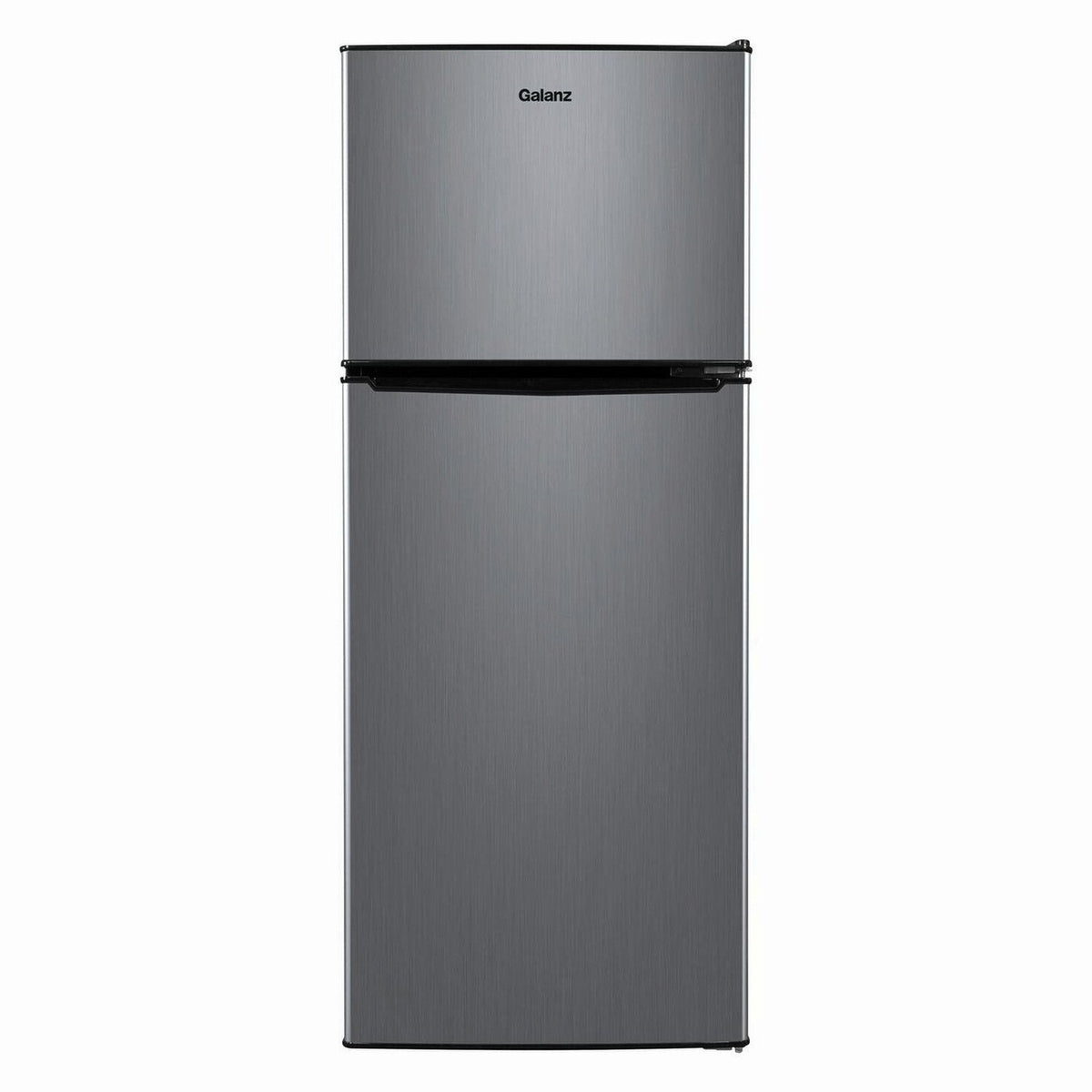 Galanz 4.6 Cu Ft Two Door Mini Refrigerator With Freezer, Stainless Steel - GL46TS5E