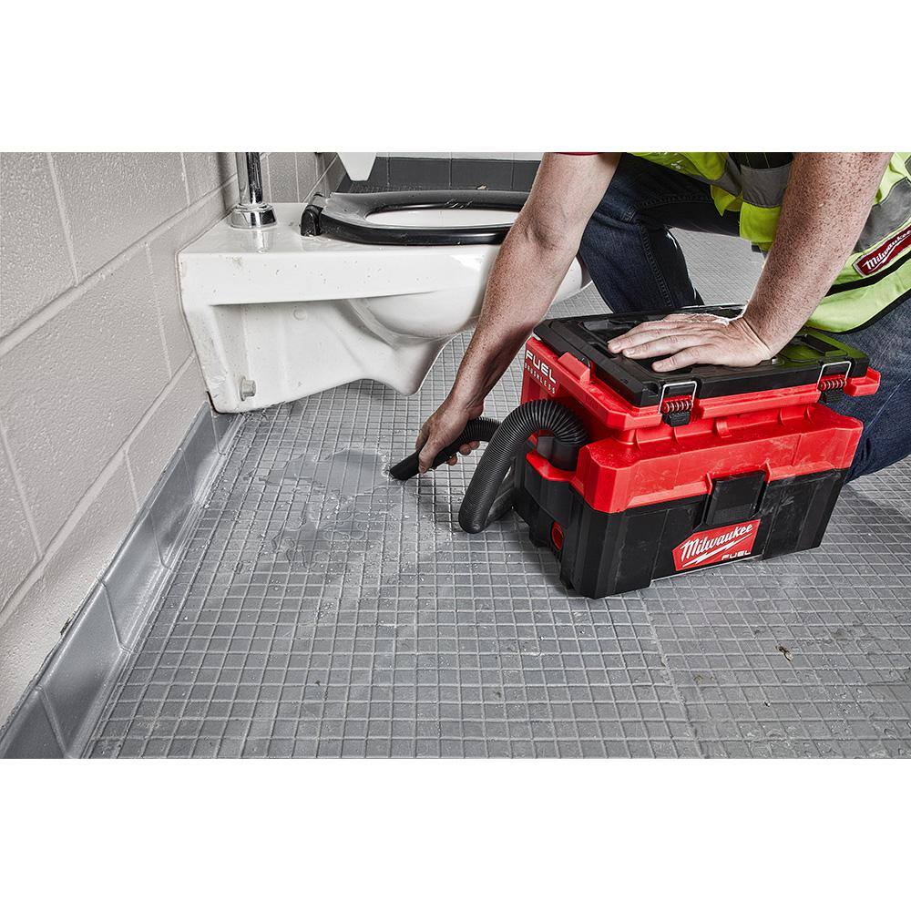Cordless 2.5-Gallon Wet/Dry Jobsite Vacuum With Battery And Charger - 0970-20