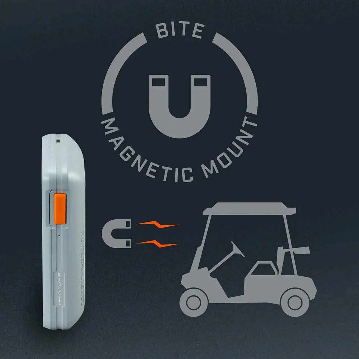 Bushnell Phantom 2 Golf GPS Rangefinder - Black
