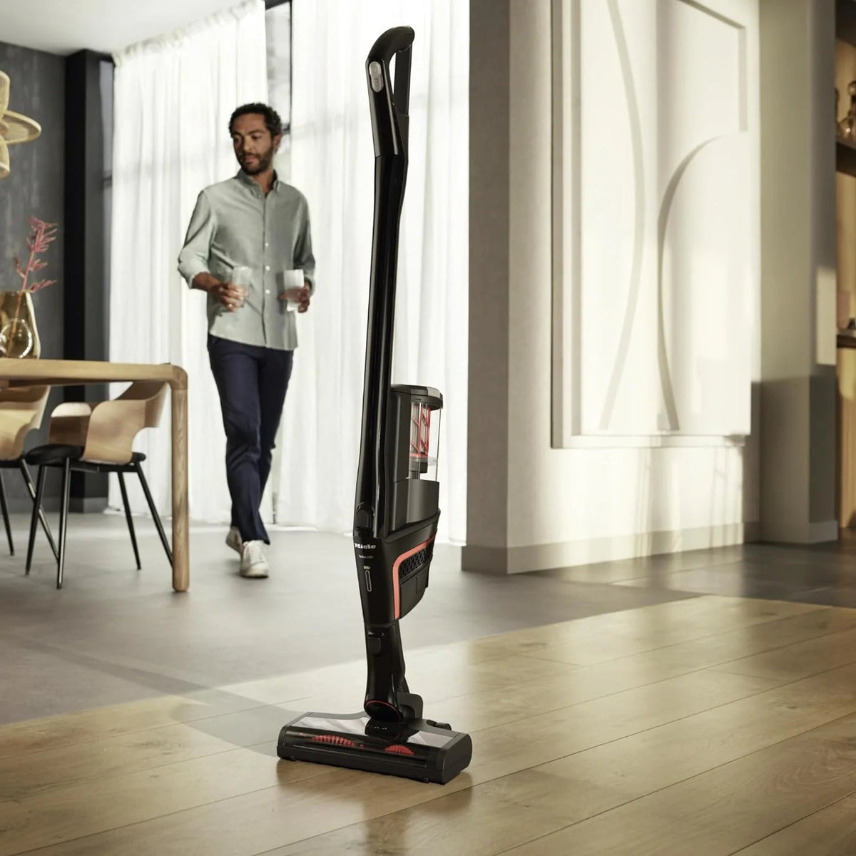 Miele Triflex HX1 Cat & Dog Cordless Bagless Stick Vacuum, Obsidian Black, 0.5 Liters - 11423900