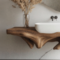 Farmhouse Bathroom Shelf Wall Mount For Storage