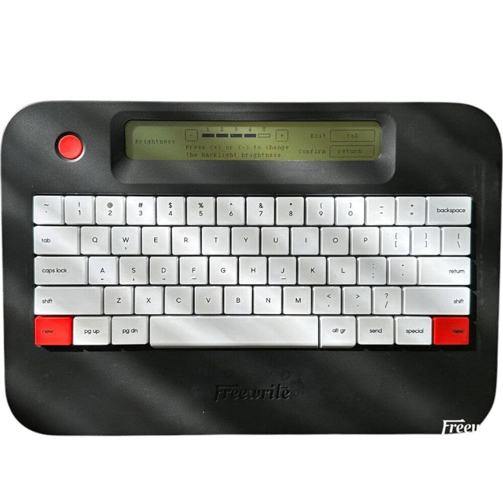 Freewrite Alpha Digital Typewriter - Backlit LCD, Wi-Fi Backup