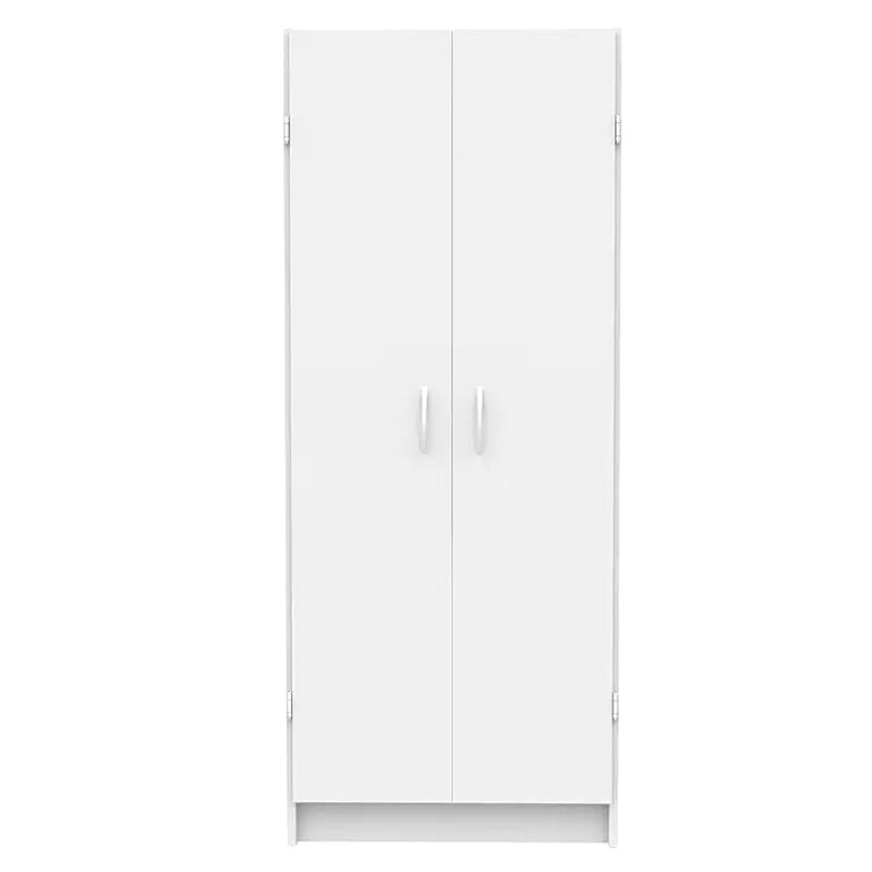 ClosetMaid Pantry Cabinet With 2 Doors, 4 Interior Shelves, 59.5 in H x 12.5 in D x 24 in W