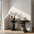 Coastal Driftwood Console Table Natural Tree Trunk Legs - view 4