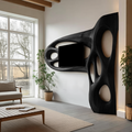 Contemporary Sculptural TV Frame For Living Room Decor - view 4