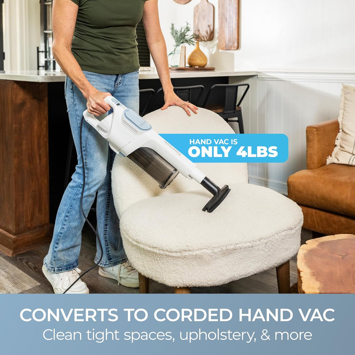 Kenmore 200 Series Corded Stick Vacuum With Detachable Hand Vac - CS2015