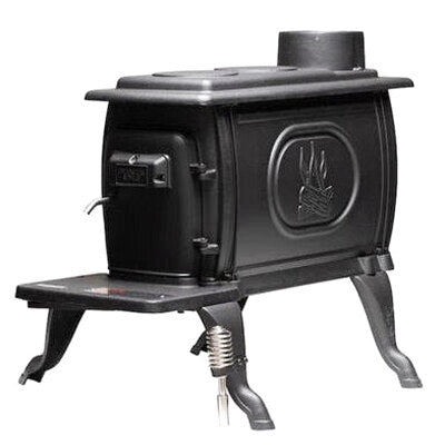 Logwood Cast Iron Wood Stove, 900 Sq. Ft., EPA Exempt - 1269E
