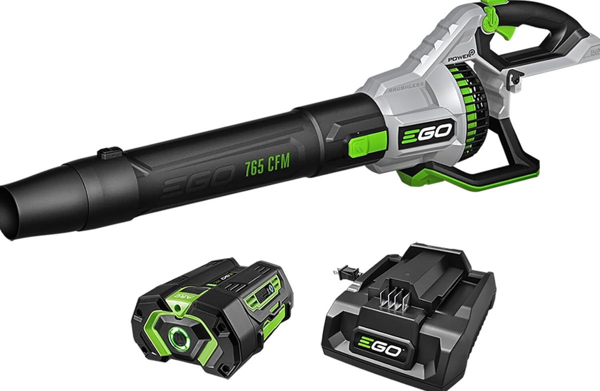 EGO POWER+ Cordless Electric Leaf Blower 765 CFM With 56V 5.0Ah Battery And Charger - LB7654