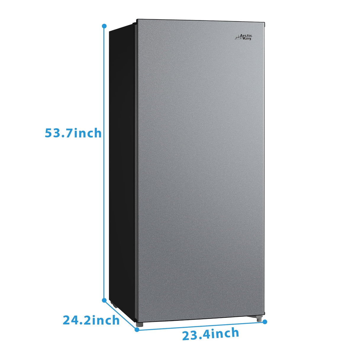 Arctic King Upright Convertible Freezer/Refrigerator, 7.1 Cu Ft, White