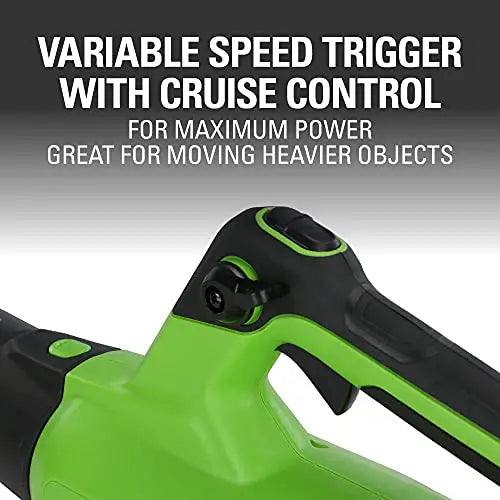 Greenworks 40V Cordless Brushless Axial Leaf Blower, 130 MPH, 550 CFM, 75+ Compatible Tools
