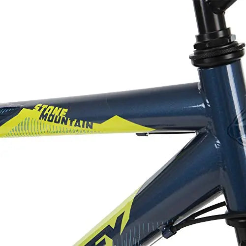 Huffy Hardtail Mountain Bike, Denim Blue, 26 Inch, 21-Speed - Stone Mountain