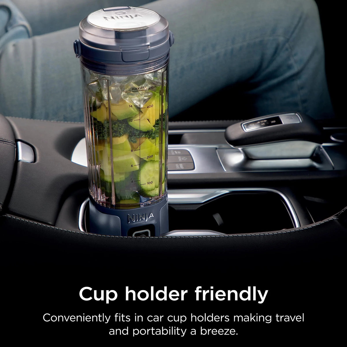 Ninja Blast Portable Personal Blender, Cordless, 18 oz, Metallic Purple - BC151PL