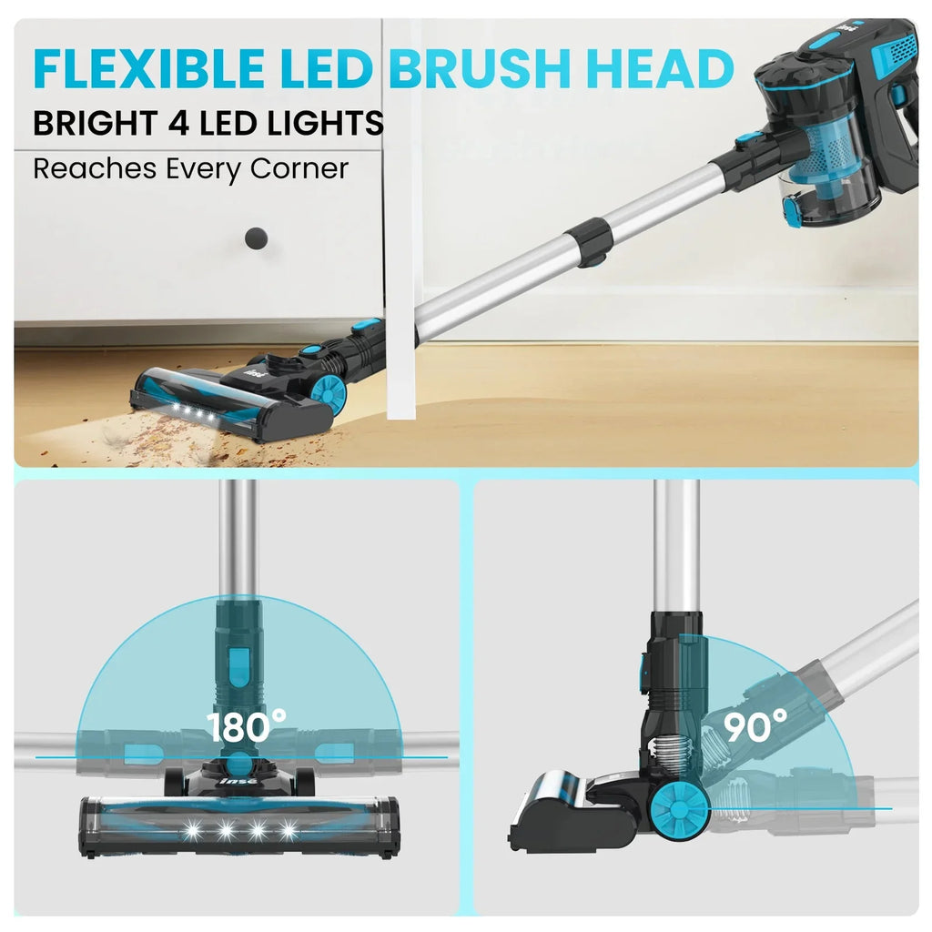 INSE 6-in-1 Cordless Stick Vacuum - V770
