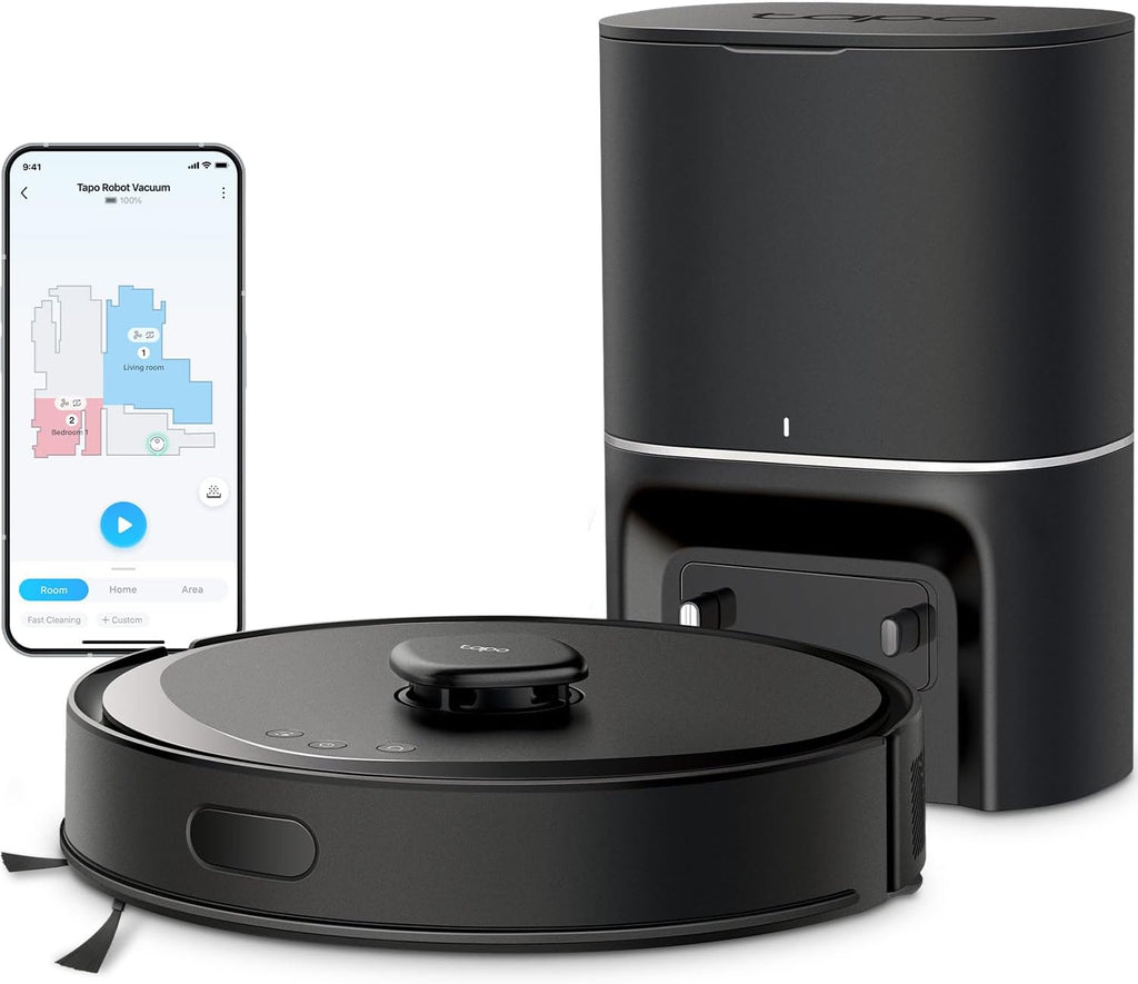 Tapo LiDAR Robot Vacuum And Mop With Self-Emptying Dock, 5300Pa - RV30 Max Plus