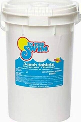 In The Swim 3 Inch Pool Chlorine Tablets 50 Lbs - C3050