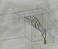 Elegant Wooden Branch And Leaf Stair Railing Custom Stair Railing Country Style - view 7