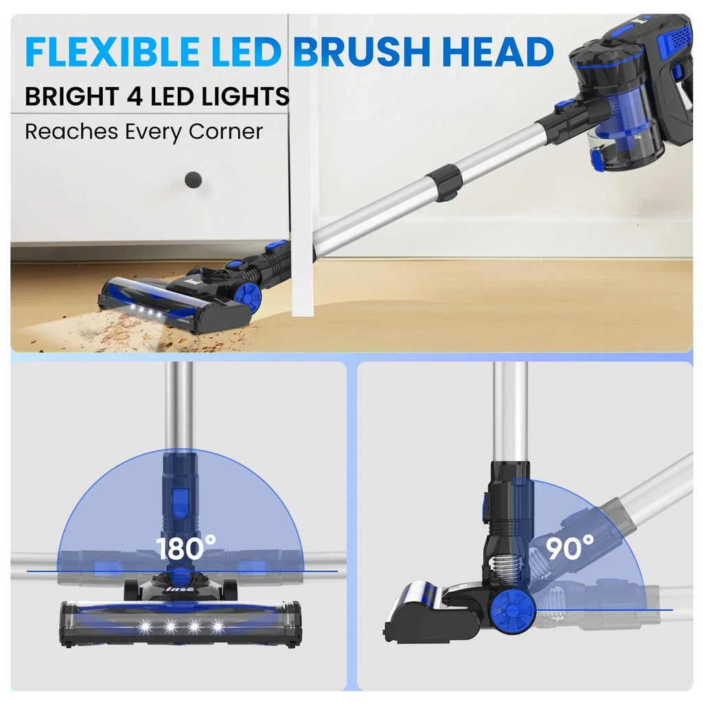 INSE 6-in-1 Cordless Stick Vacuum - V770