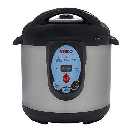 NESCO Smart Pressure Canner And Cooker, 9.5 Quart, Stainless Steel - NPC-9