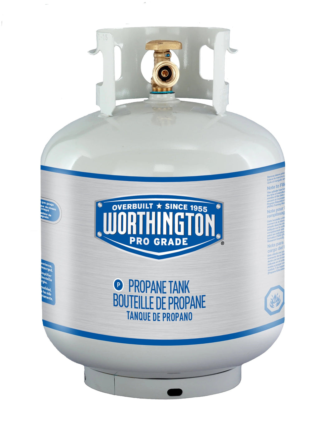 Worthington Pro Grade 20-Pound Refillable Propane Tank