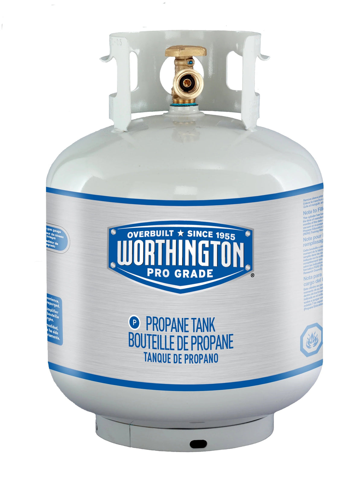 Worthington Pro Grade 20-Pound Refillable Propane Tank