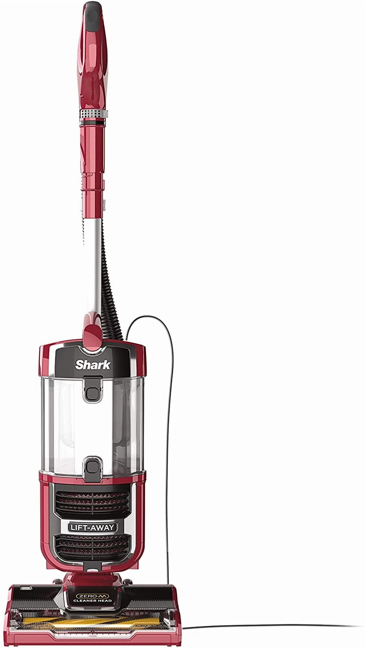 Shark Navigator Upright Vacuum With Lift-Away, Zero-M Anti-Hair Wrap And HEPA Filter, Red Peony - ZU561