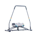 Aeroski Ski Fitness Workout Machine With Recoil Spring Resistance, Gray - 2.0