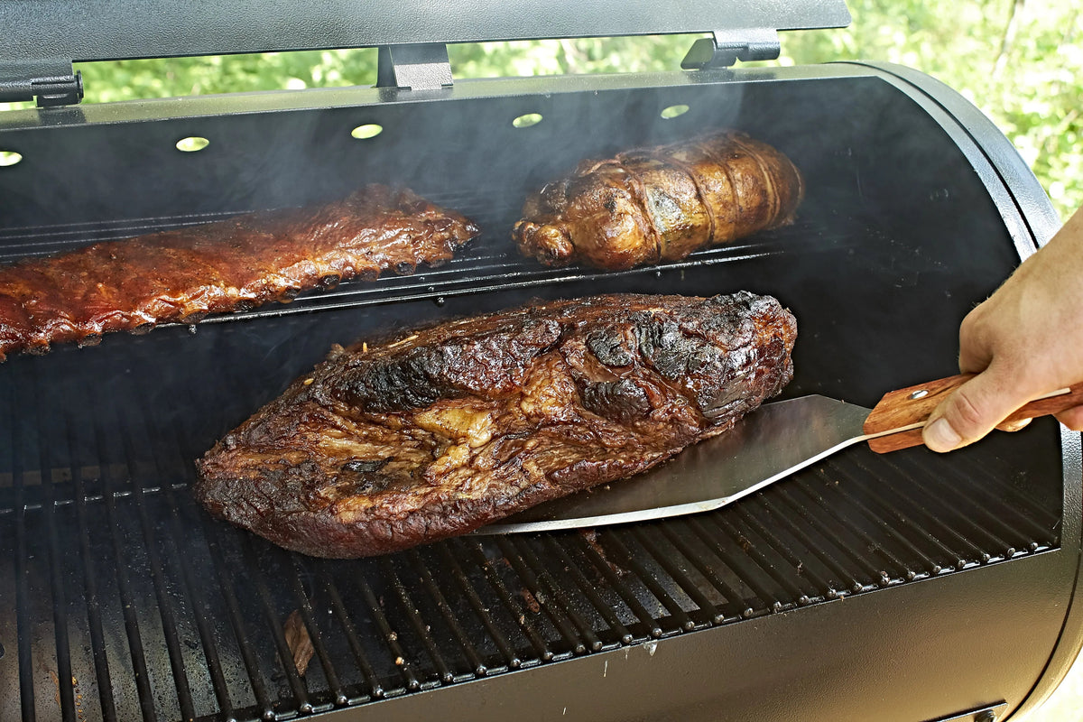 Pit Boss Wood Fired Pellet Grill With Flame Broiler, 700 Sq. In. Cooking Space - 700FB