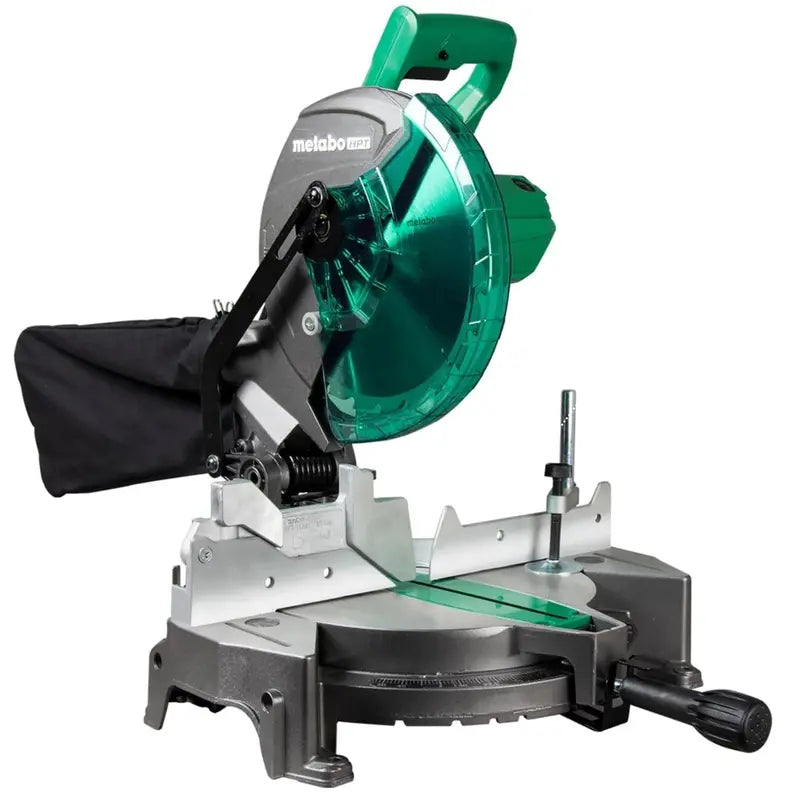 Metabo HPT 10 Inch Compound Miter Saw With Large Table, 15 Amp Motor