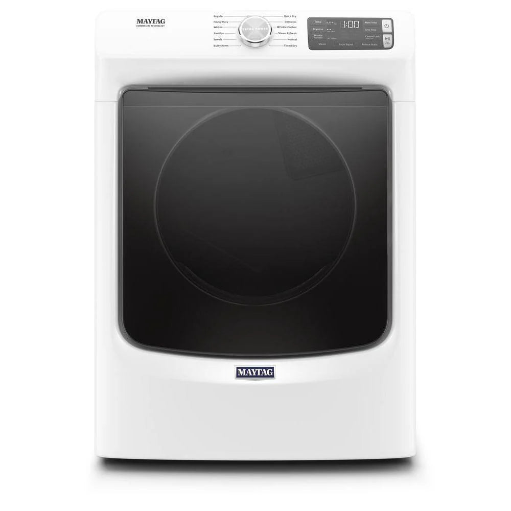 Maytag 7.3 Cu. Ft. Front-Loading Electric Dryer, White - MED6630HW