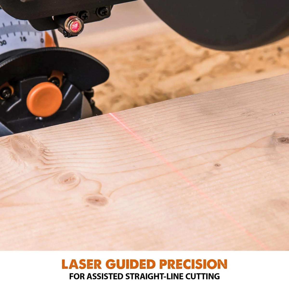 Evolution Dual Bevel Sliding Miter Saw With 10 in Multi-Material Cutting Blade - R255SMS-DB+
