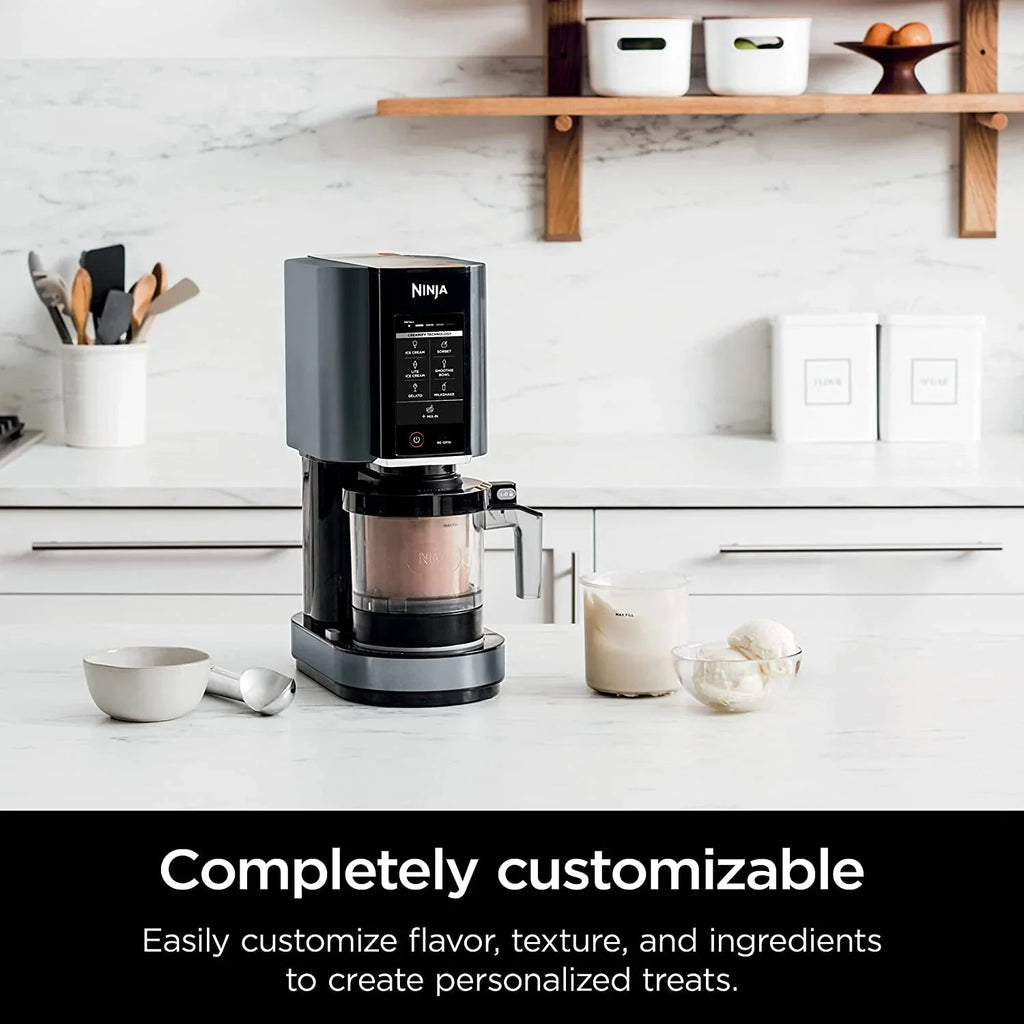 Ninja CREAMi 7-in-1 Ice Cream Maker With 16 oz Pint, Black - NC299AMZ