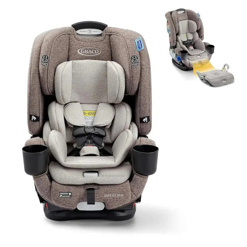 4Ever DLX 4-In-1 Convertible Car Seat, Charlie 2 - 10-Year Use
