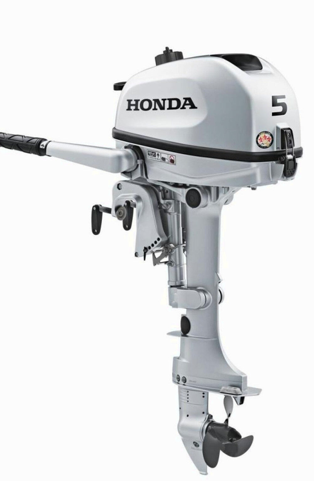 HONDA MARINE 5HP Outboard Motor With Tiller Handle 20 Shaft - BF5DHLHNA