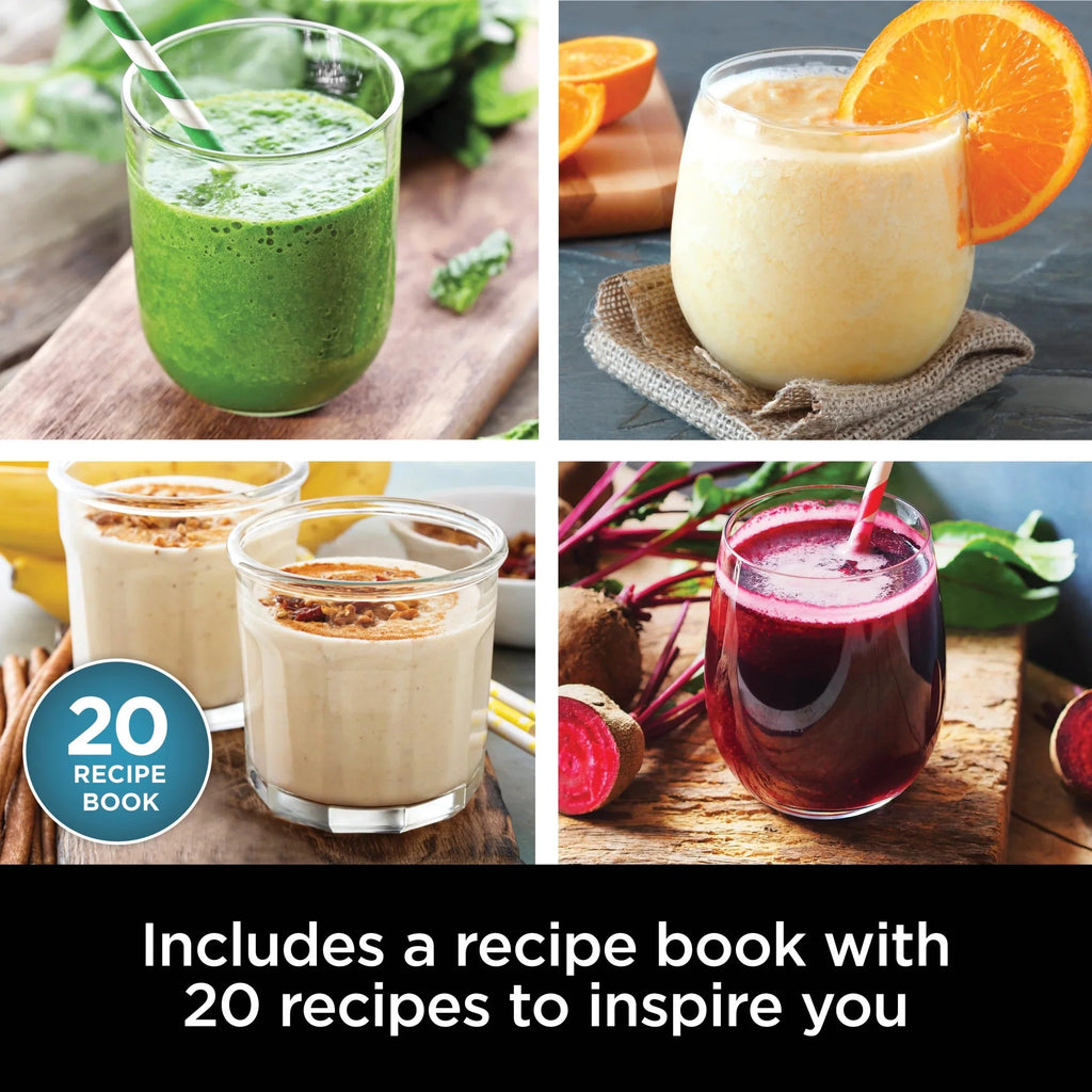 Ninja Nutri-Blender Plus 900-Peak-Watt With 3 20 oz. To-Go Cups