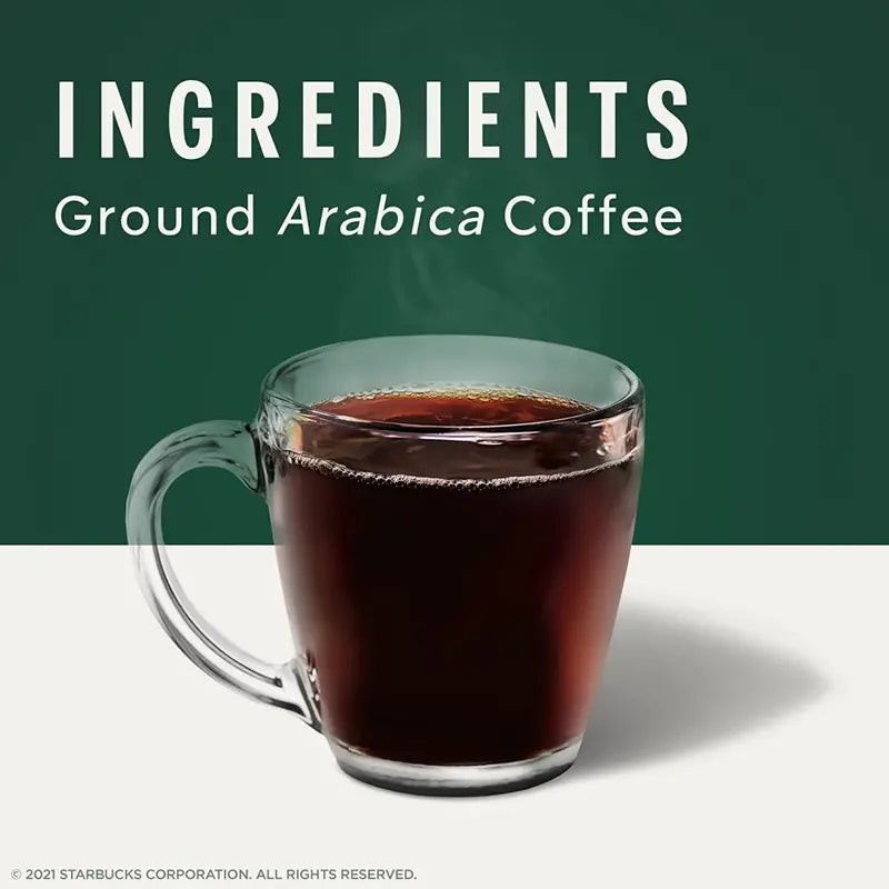 Starbucks Pike Place Roast Medium Coffee K-Cups 96-Count - Keurig Compatible