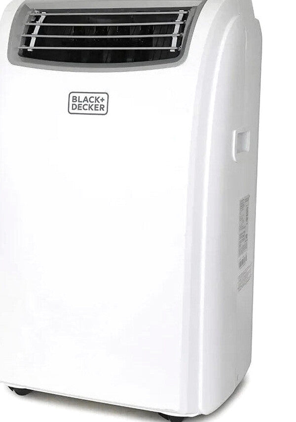 BLACK+DECKER 14,000 BTU Portable Air Conditioner With Heat And Remote Control - White