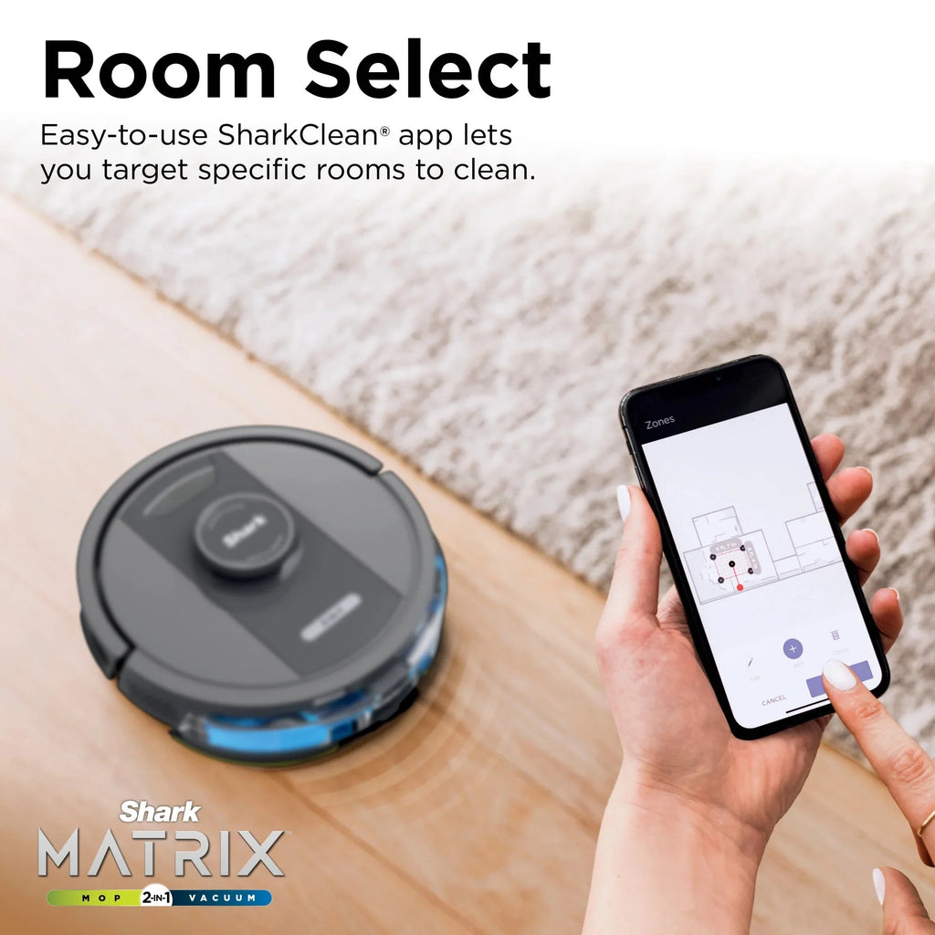 Shark IQ 2-in-1 Self-Empty Robot Vacuum And Mop, 30-Day Capacity - RV2402WS