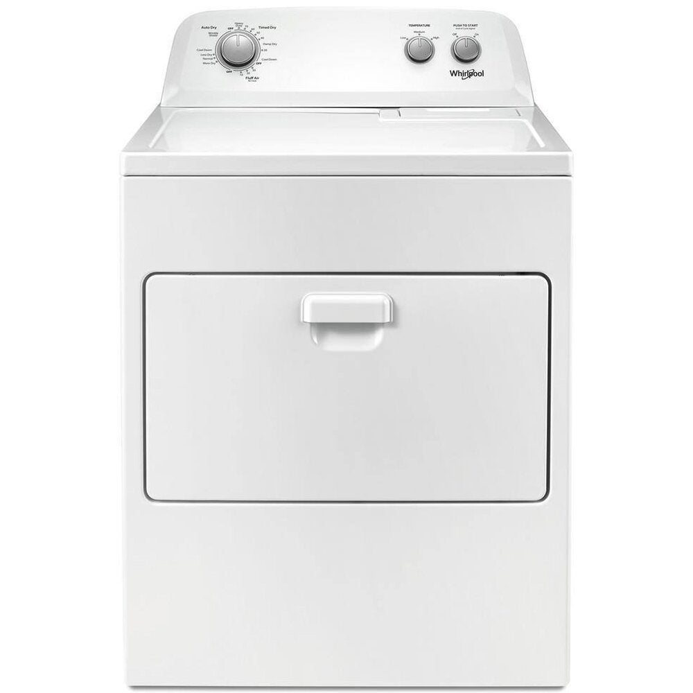 7.0 Cu. Ft. Electric Dryer - White