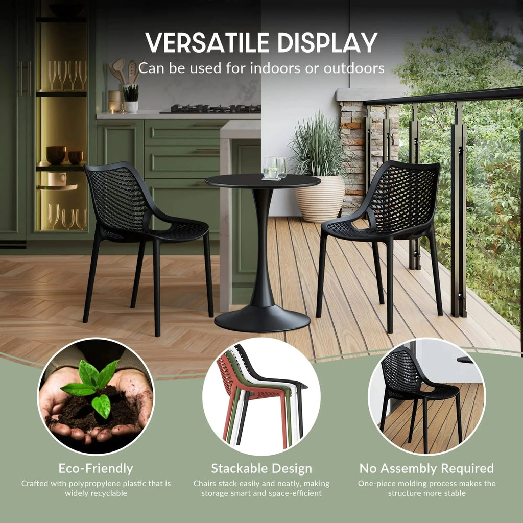 WestinTrends 5-Piece Outdoor Patio Dining Set, Olive Green - Playa