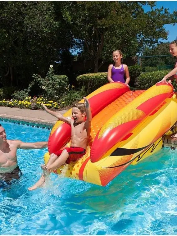 No Brand Swimming Pool Slide - Outdoor Water Play Equipment For Kids And Adults