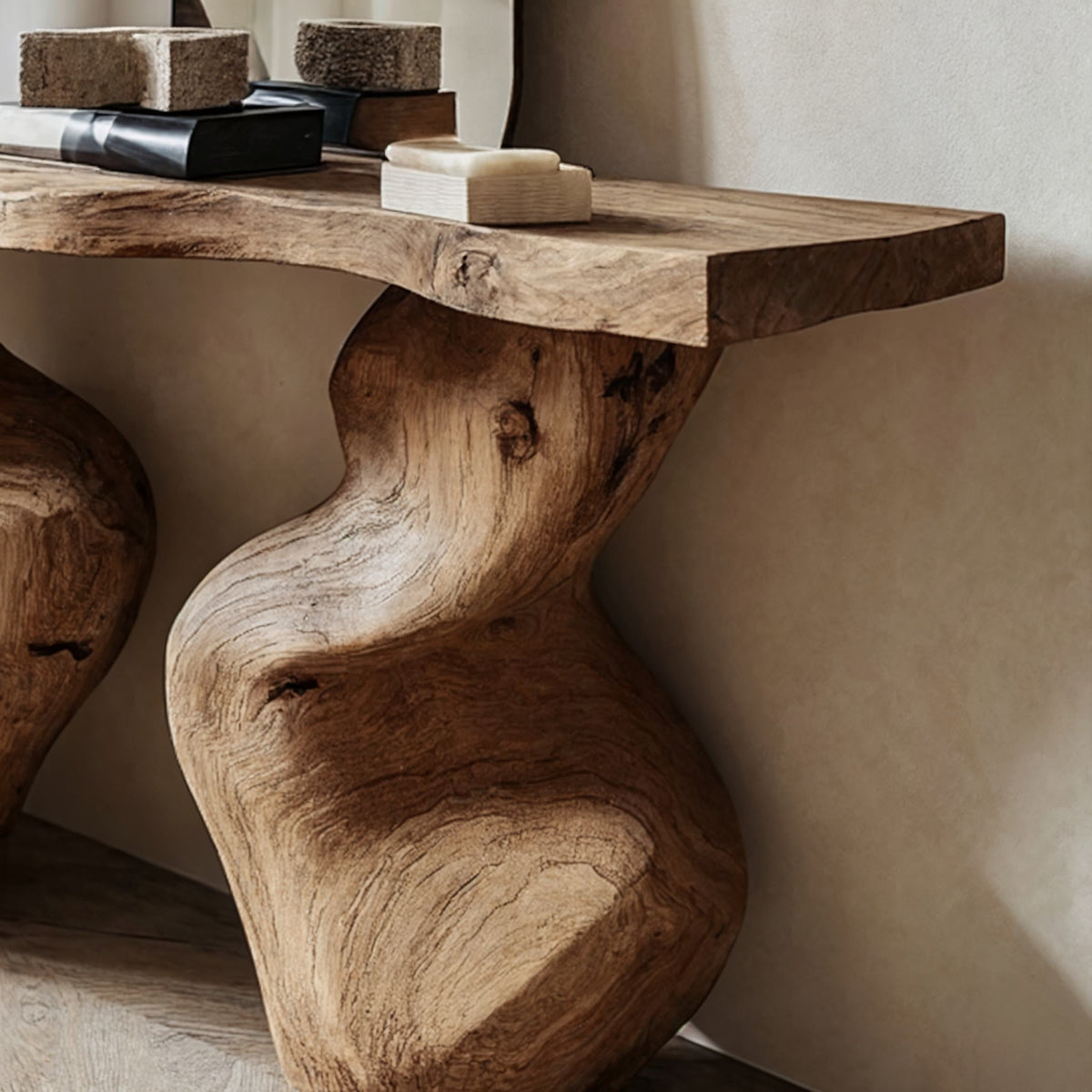 Entryway Table Solid Wood - view 4