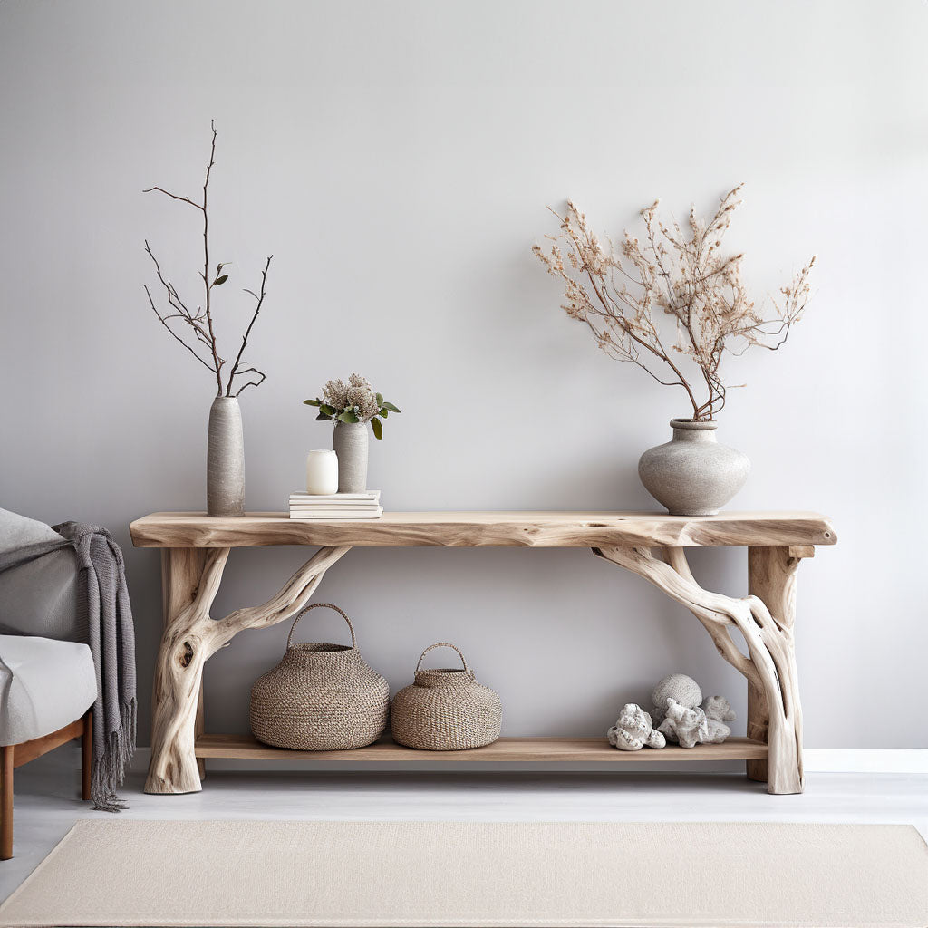 Decorative Console Table For Rustic And Modern Homes - view 3