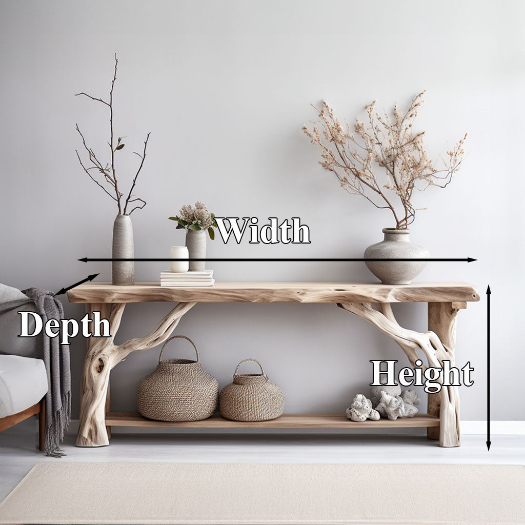 Decorative Console Table For Rustic And Modern Homes - view 5