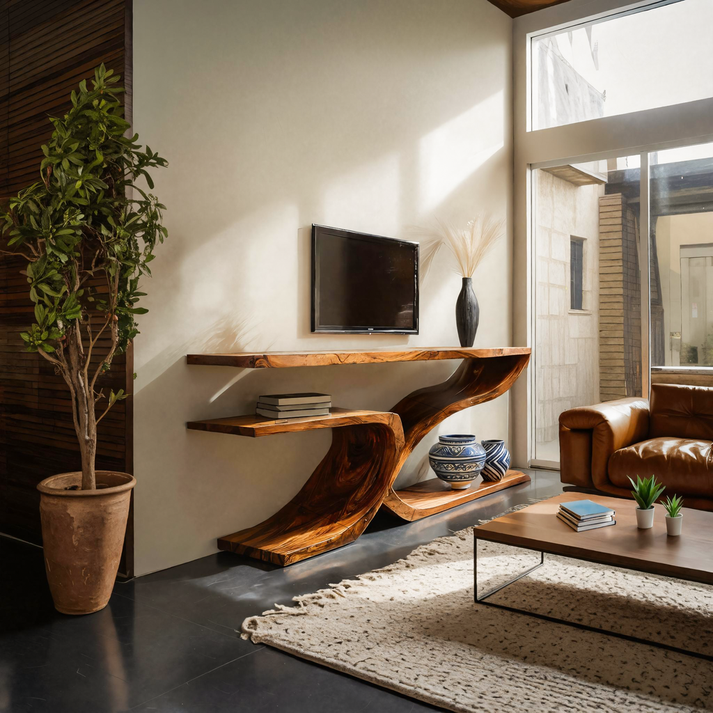 Contemporary TV Stand For Living Room Decor - view 3